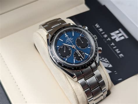 omega speedmaster racing watch replica|omega speedmaster racing blue dial.